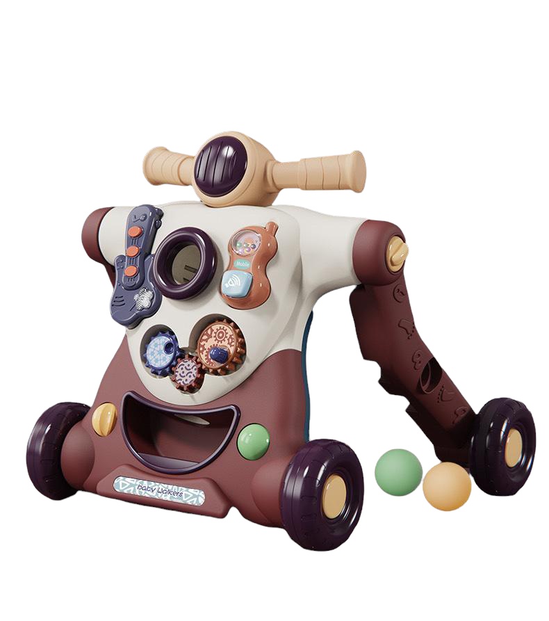 Jucarie 3 in 1 - Antemergator, ride-on si trotineta, P01
