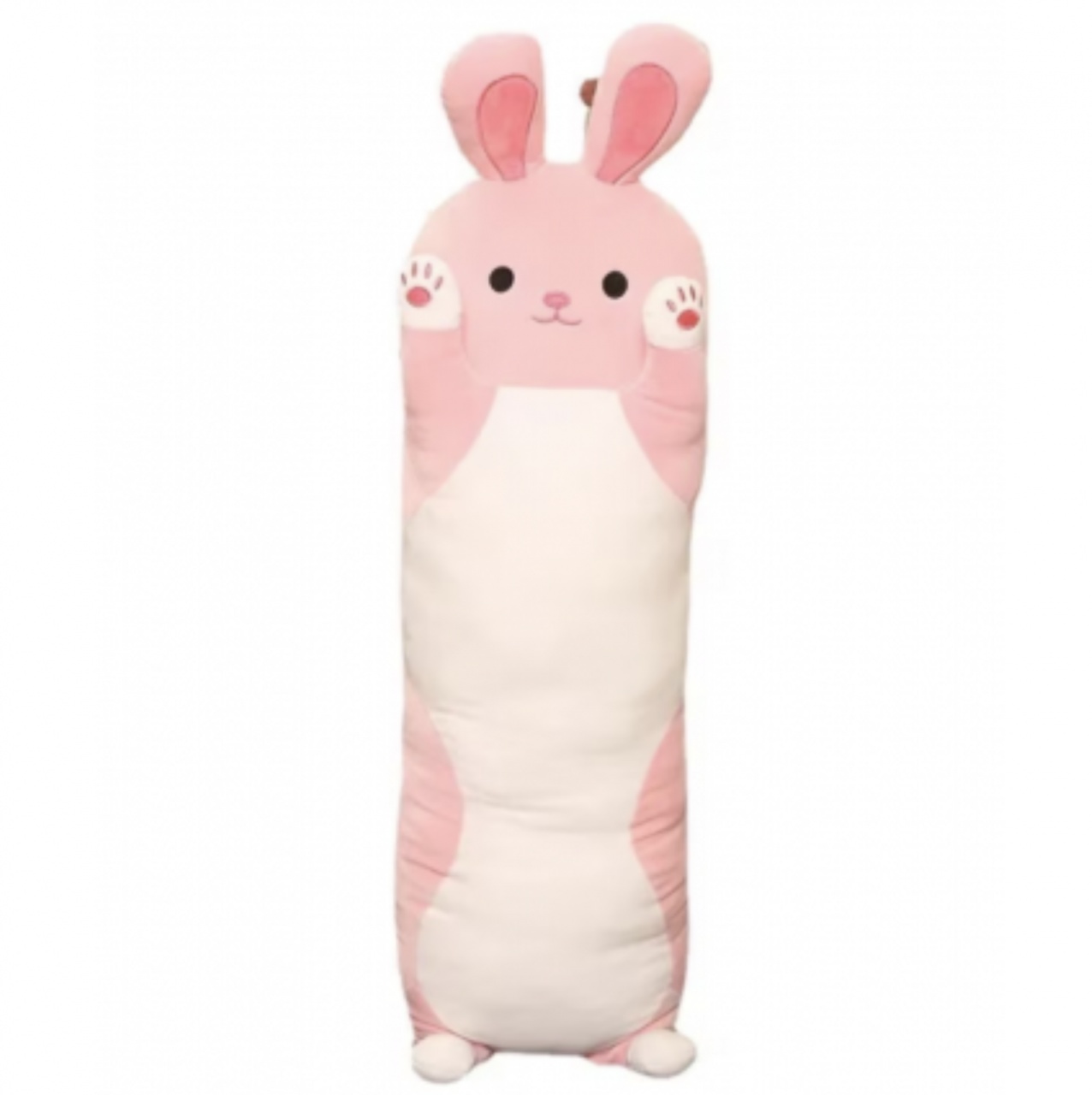 Jucarie de plus si pernuta, Iepurasul roz, 110 cm - 2 | YEO