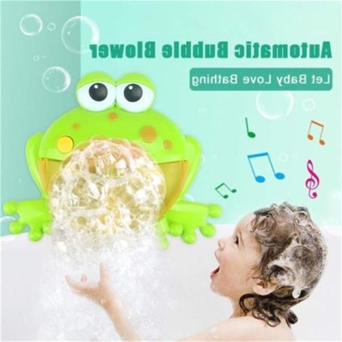 Jucarie muzicala de baie cu baloane de sapun - Frog Bubble - 2 | YEO