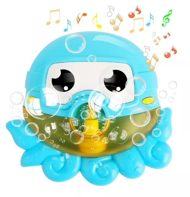 Jucarie muzicala de baie cu baloane de sapun - Octopus Bubble