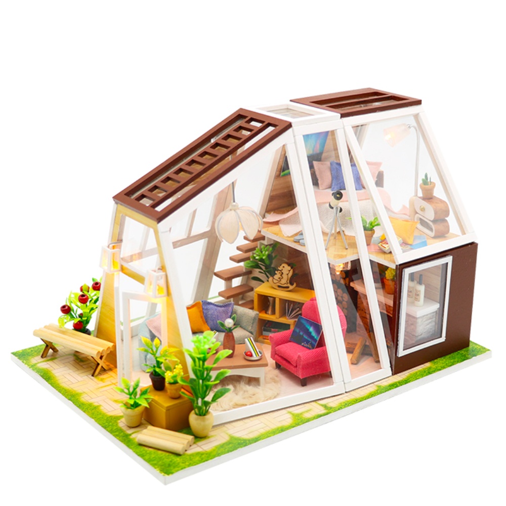 Macheta DIY mobilier casuta papusi Cabana de vis - 1 | YEO