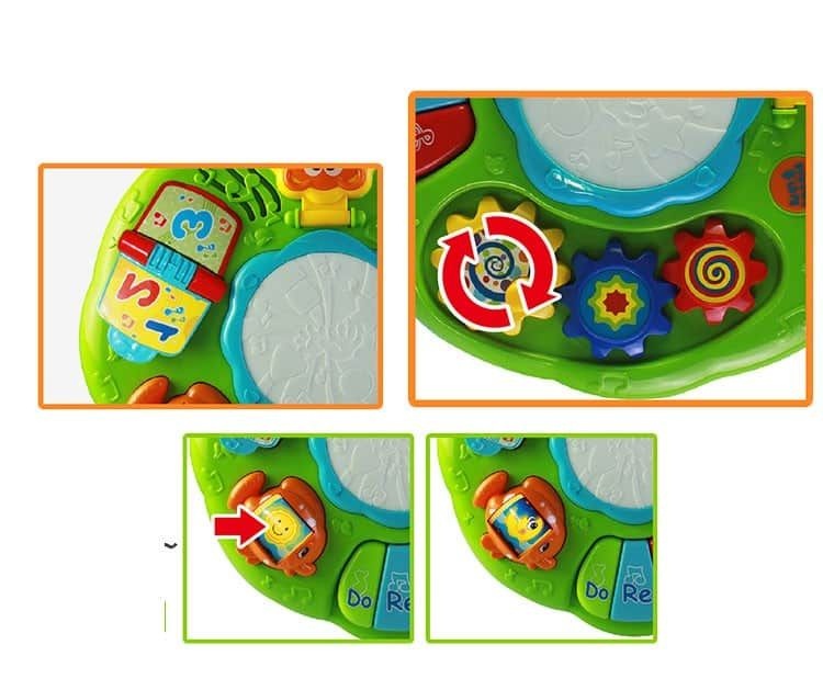 Masuta Educativa De Activitati Green 2 in 1 - 4 | YEO