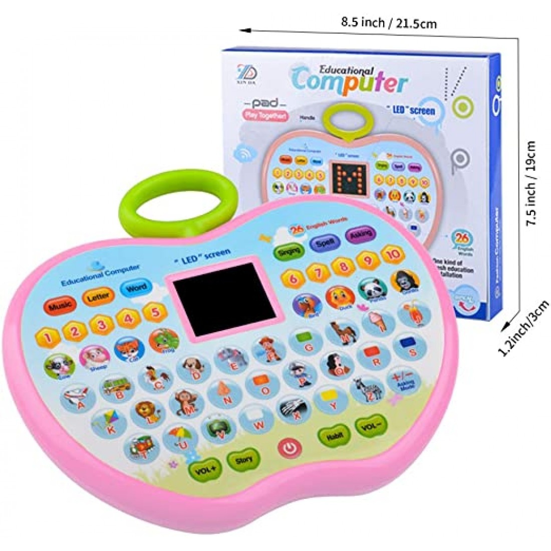 Prima mea Tableta educativa si interactiva, Apple Shape - 3 | YEO