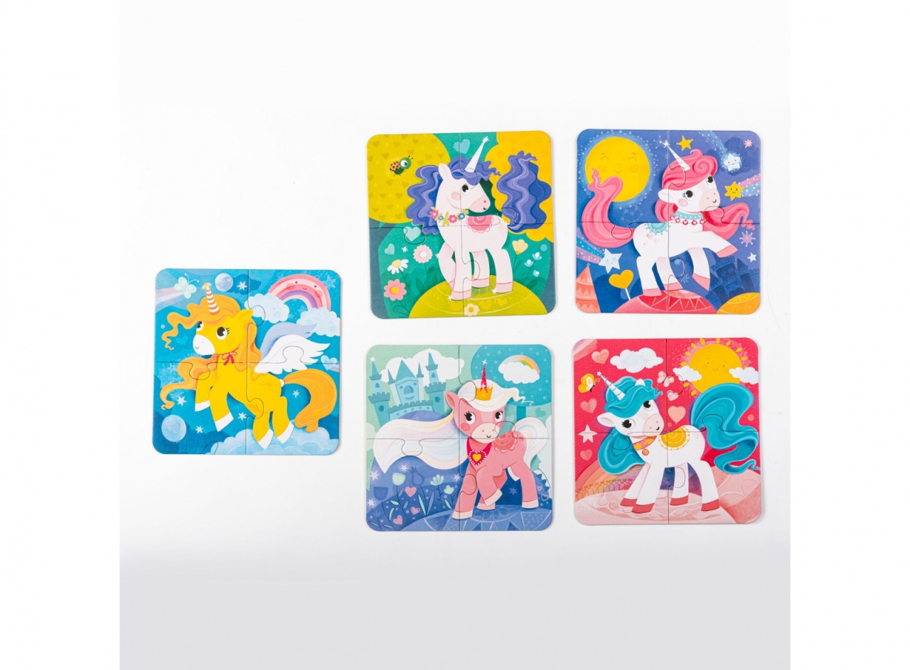 Puzzle - Unicorni de basm - 2 | YEO