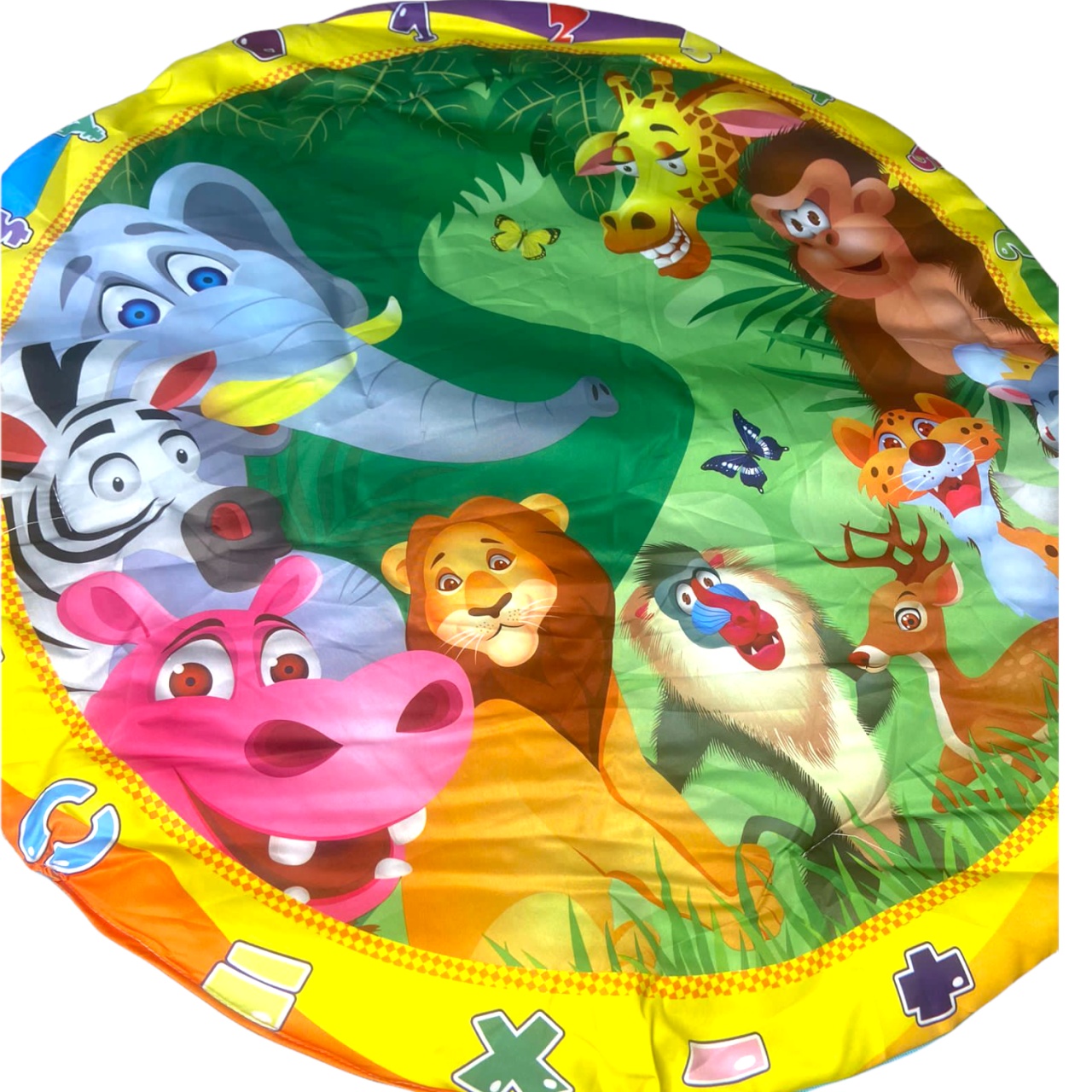 Saltea de joaca pentru bebelusi, animalele din jungla - 3 | YEO