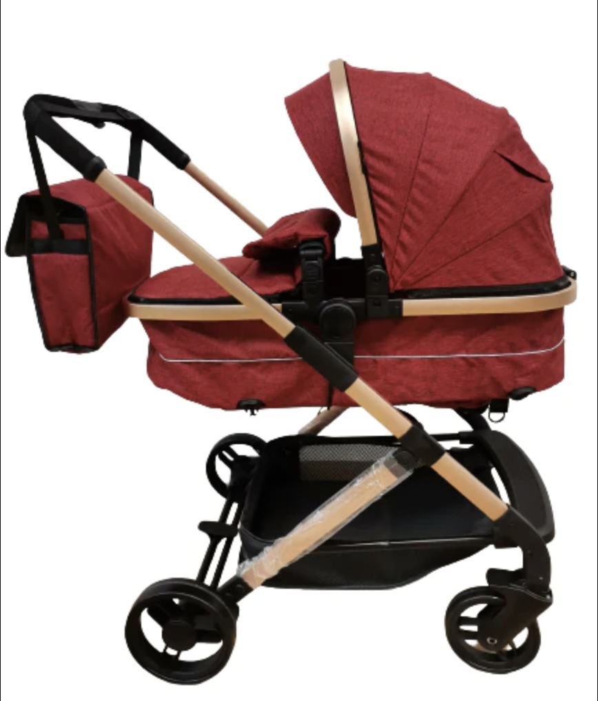 Carucior 2 in 1 transformabil landou-sport, 608 Rosu
