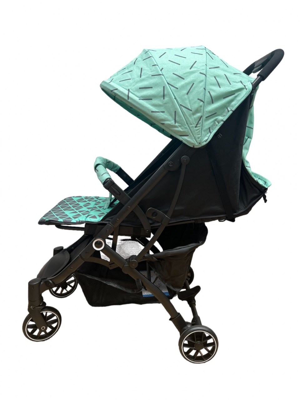 Carucior sport pliabil, tip troller, cu suspensii, 661 verde - 1 | YEO