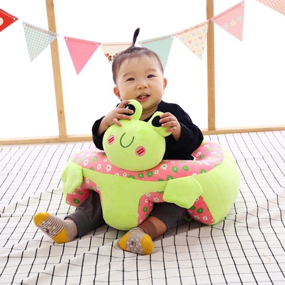 Fotoliu Bebe Broscuta Invat sa stau in fundulet, 45 cm, din plus - 1 | YEO
