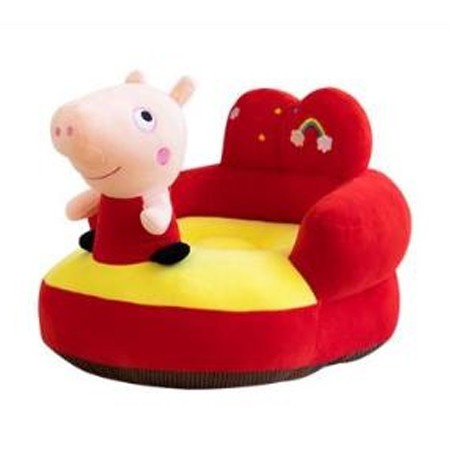 Fotoliu maxi bebe din plus cu spatar - Purcelusa Peppa Pig - 1 | YEO