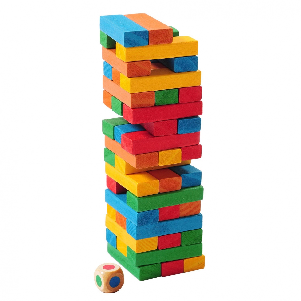 Joc Blocuri Tip Jenga Mare Color - 4 | YEO