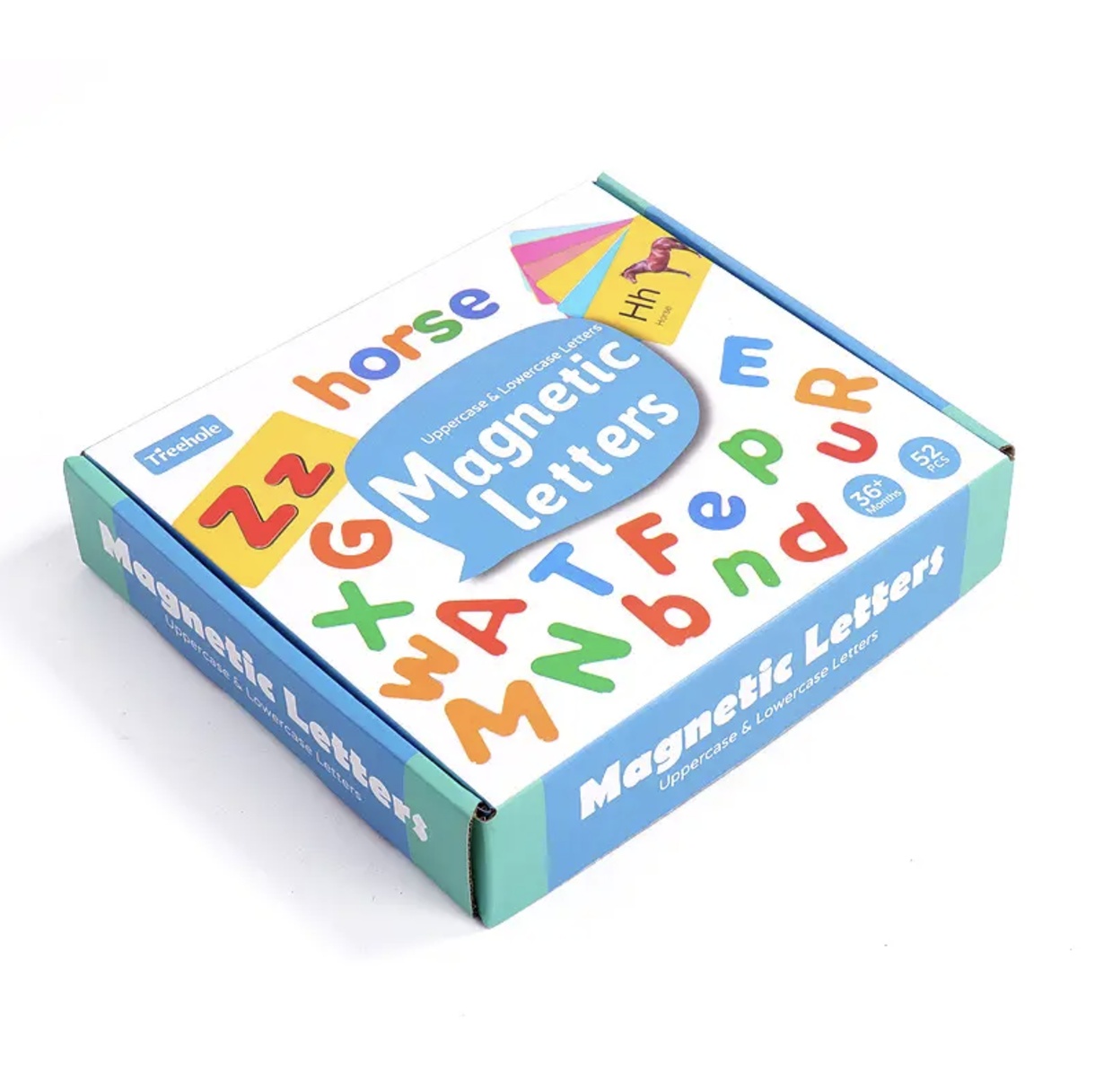Joc educational cu carduri magnetice - Alfabetar - 3 | YEO