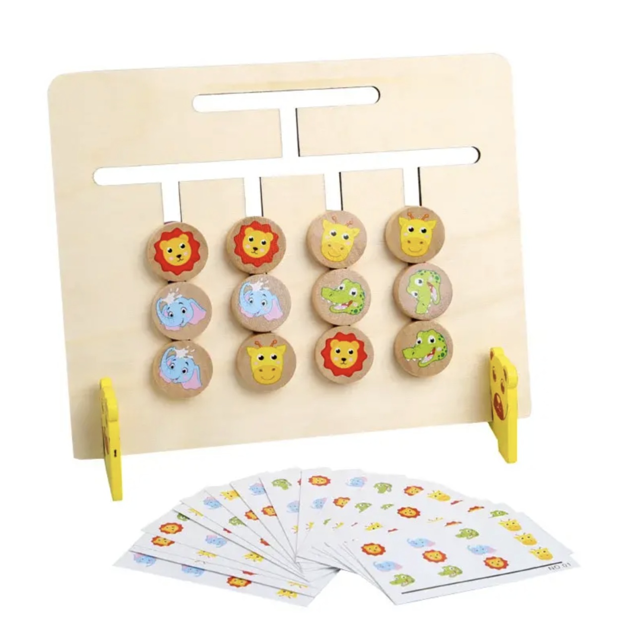 Joc Montessori - Labirint de Asociere si Sortare Culori si Animale - 1 | YEO