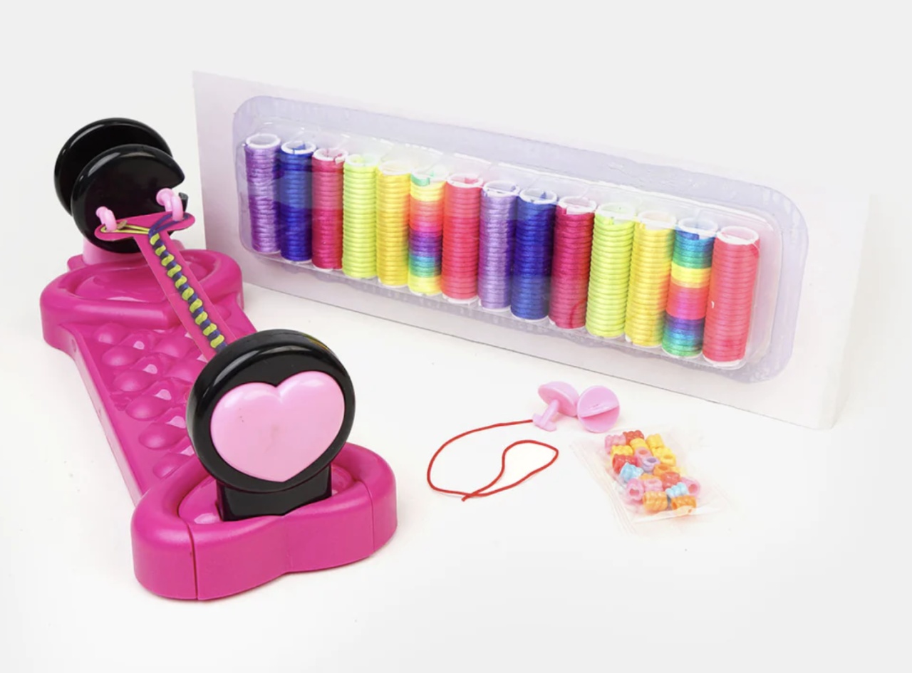 Jucarie creativa DIY Masina de facut bratari - 1 | YEO