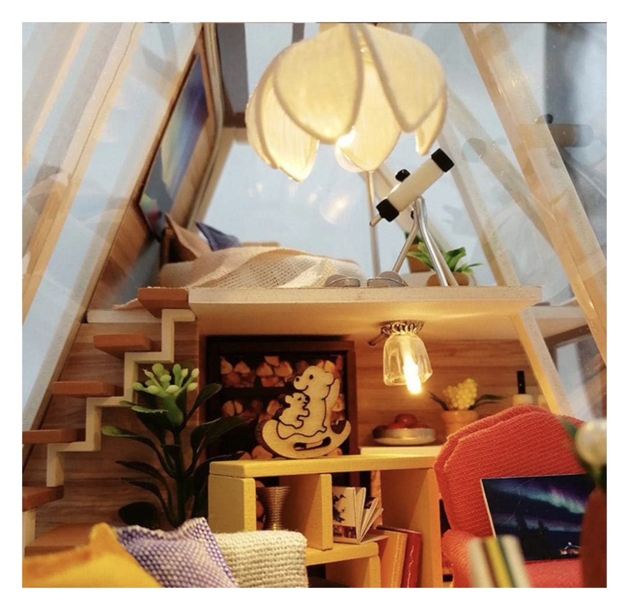 Macheta DIY mobilier casuta papusi Cabana de vis - 3 | YEO