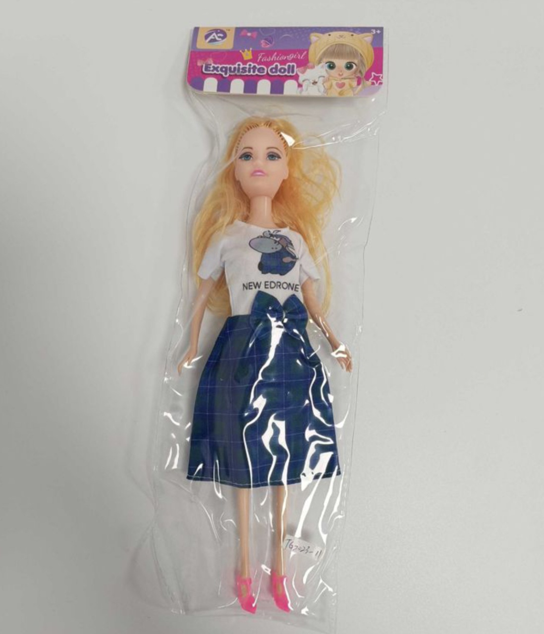 Papusa cu fusta si par blond - 1 | YEO