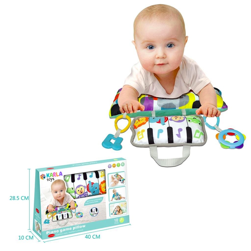 Perna de burtica, pentru bebe, cu pian si jucarii - 1 | YEO