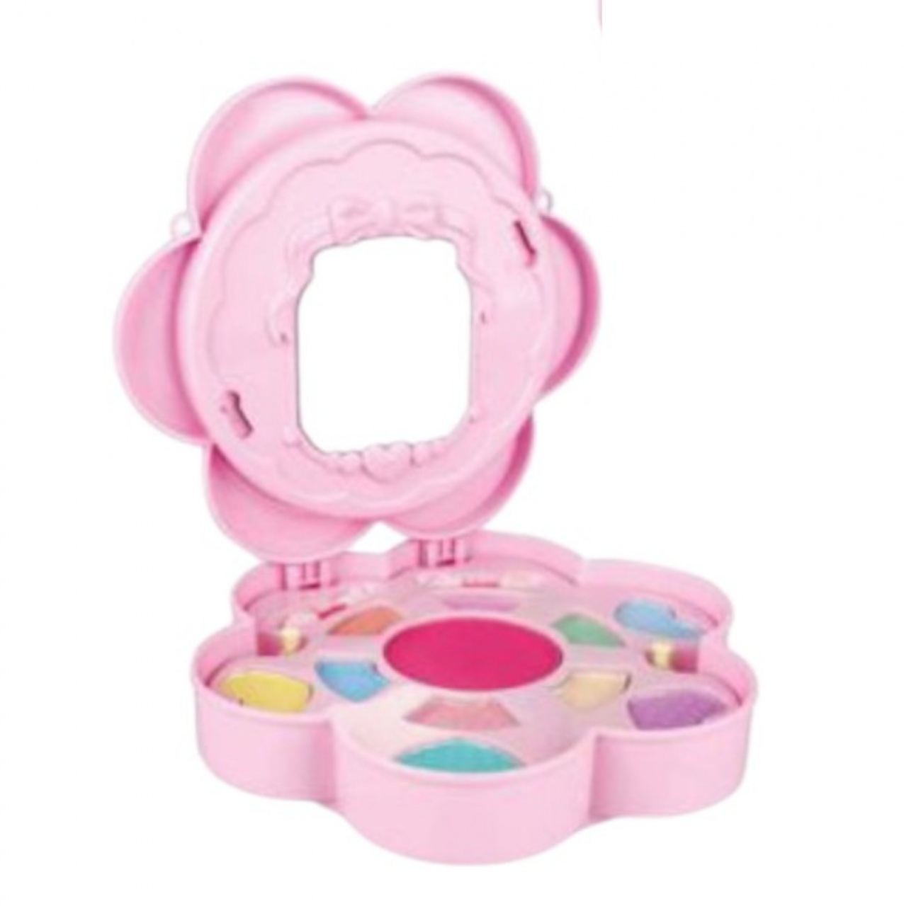 Set Machiaj Paleta cu 11 farduri si oglinda, in forma de floare - 1 | YEO