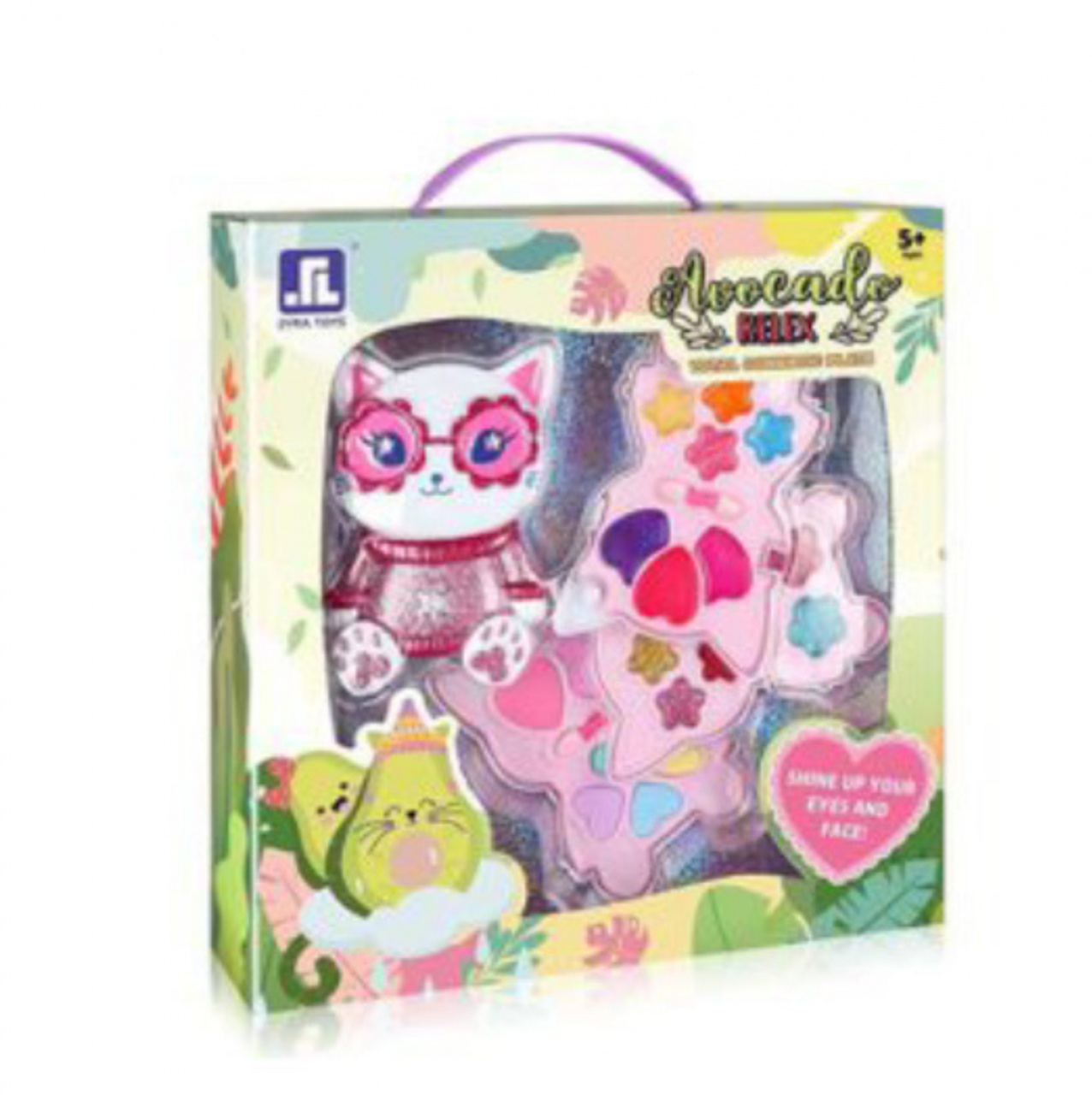 Set paleta de machiaj pentru copii, model Pisicuta - 2 | YEO