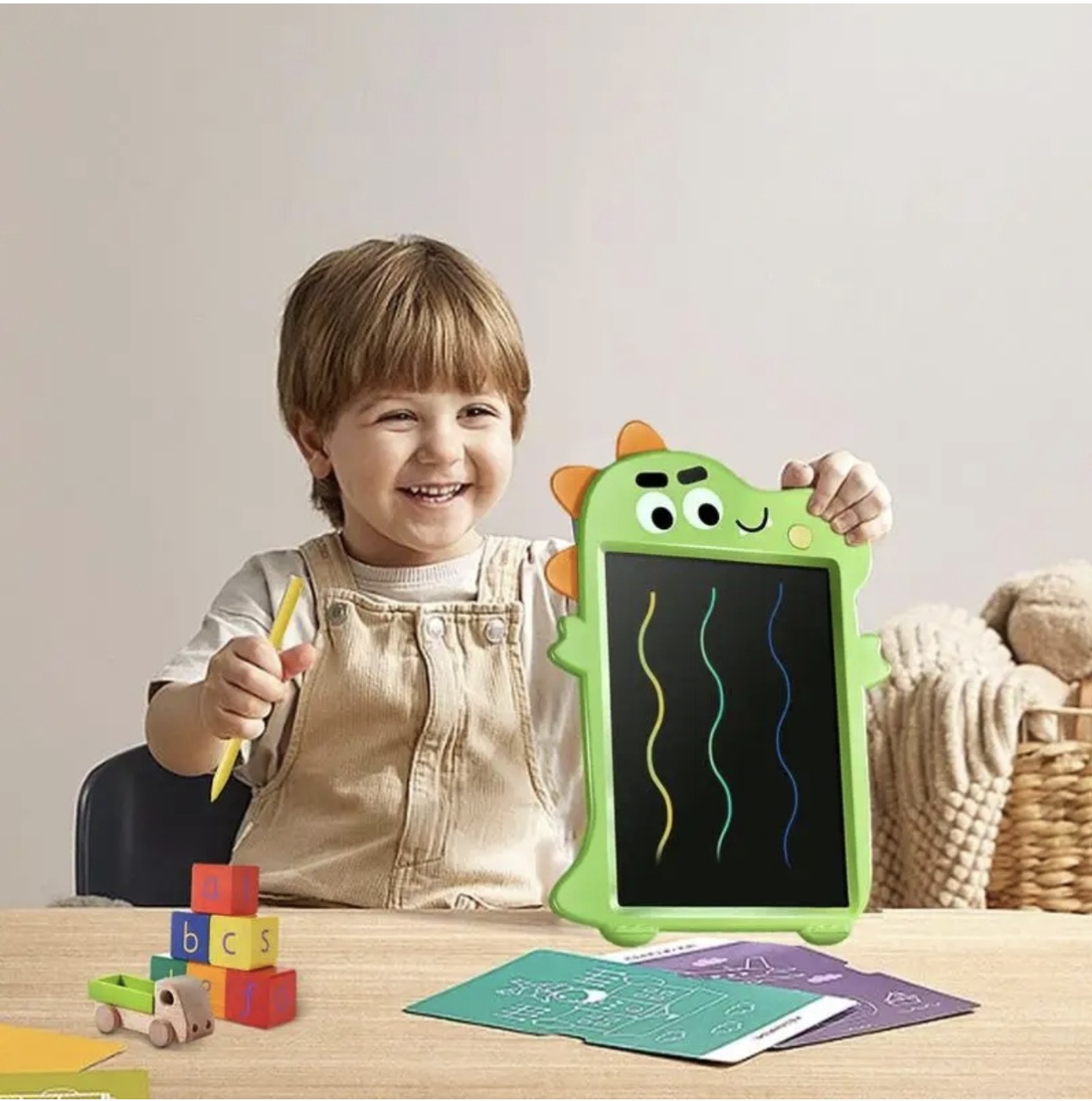 Tableta LCD pentru desen si scris - Crocodil - 2 | YEO