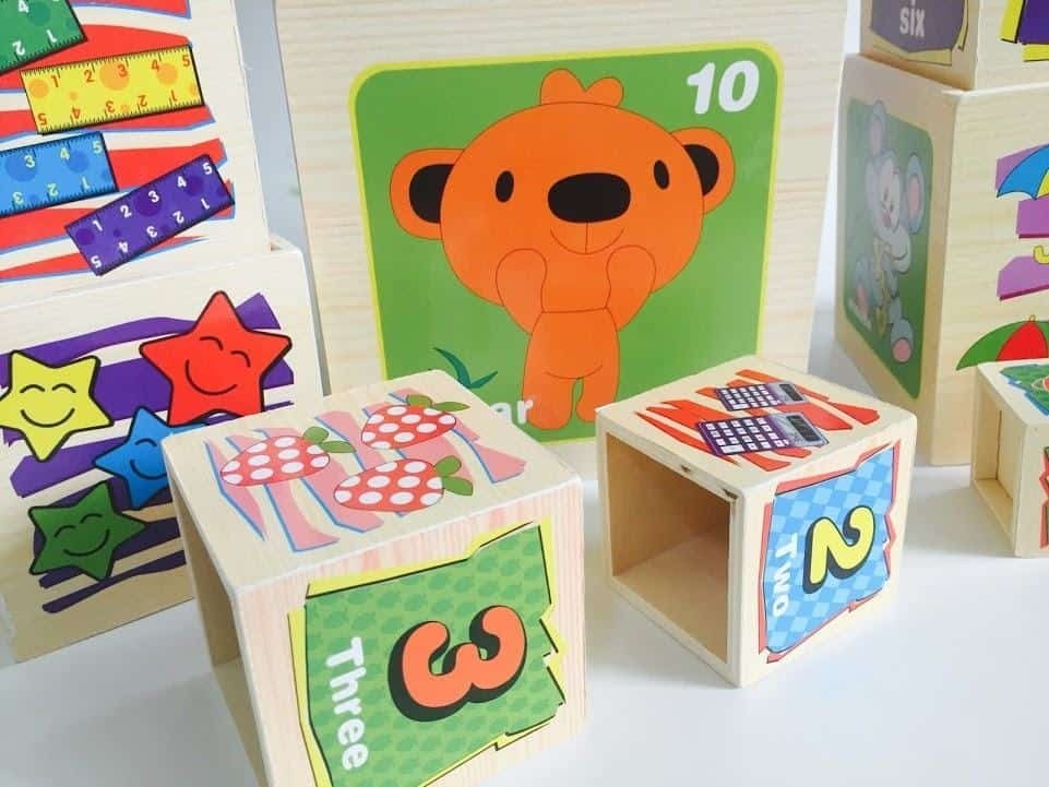 Turnul 10 Educativ Din Lemn - 5 | YEO