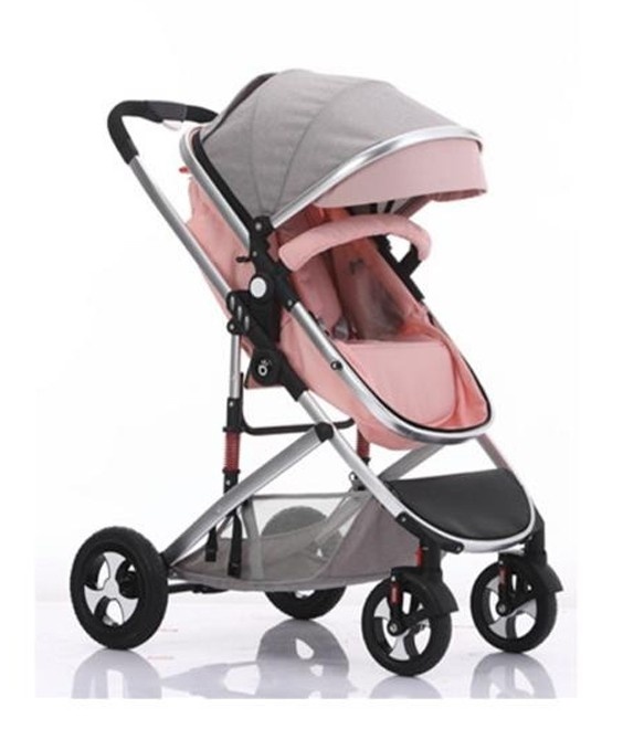 Carucior 2 in 1 transformabil landou-sport, 808 Roz - 1 | YEO