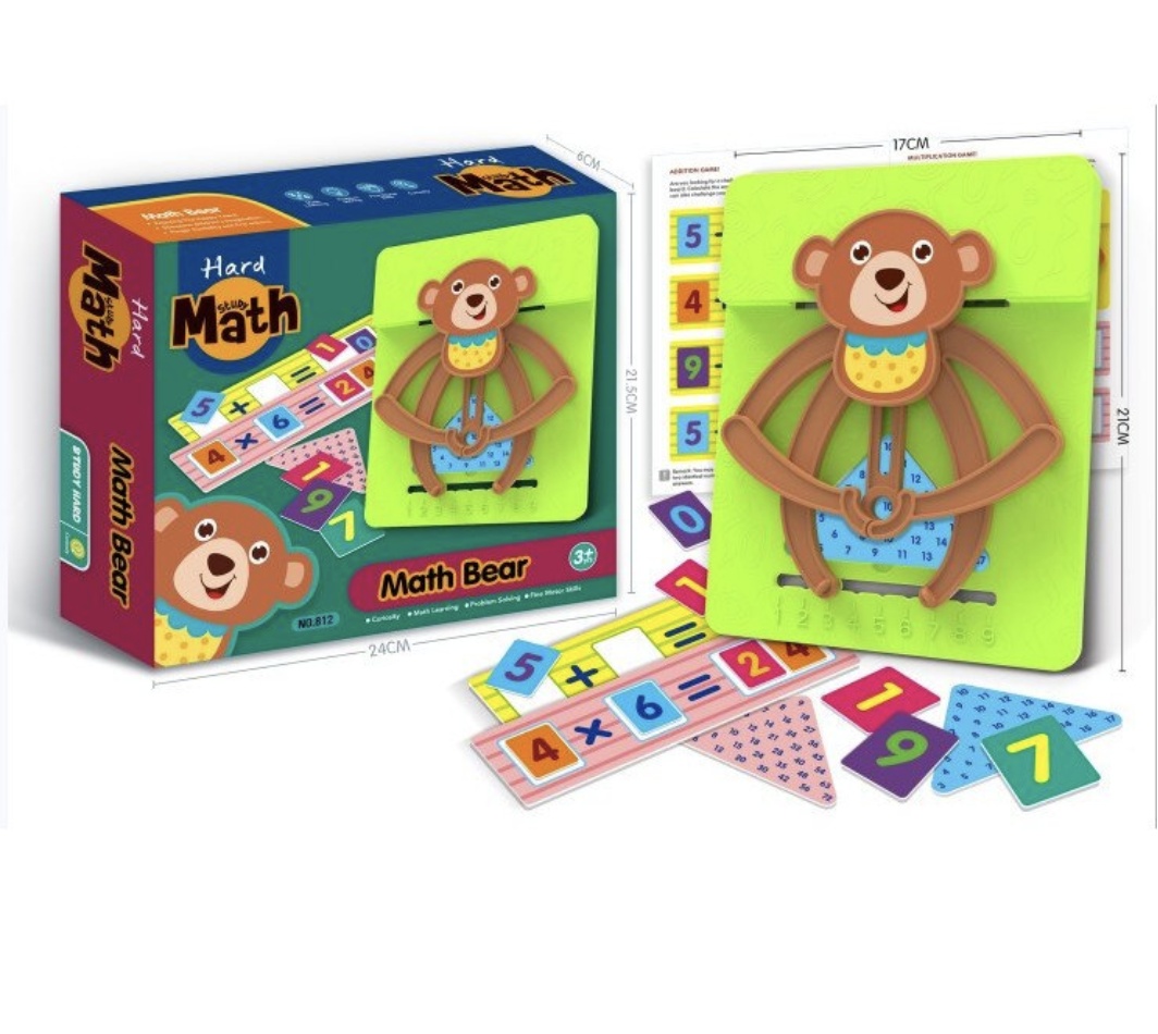 Joc educativ si creativ Invata Matematica cu maimutica Math Monkey - 3 | YEO