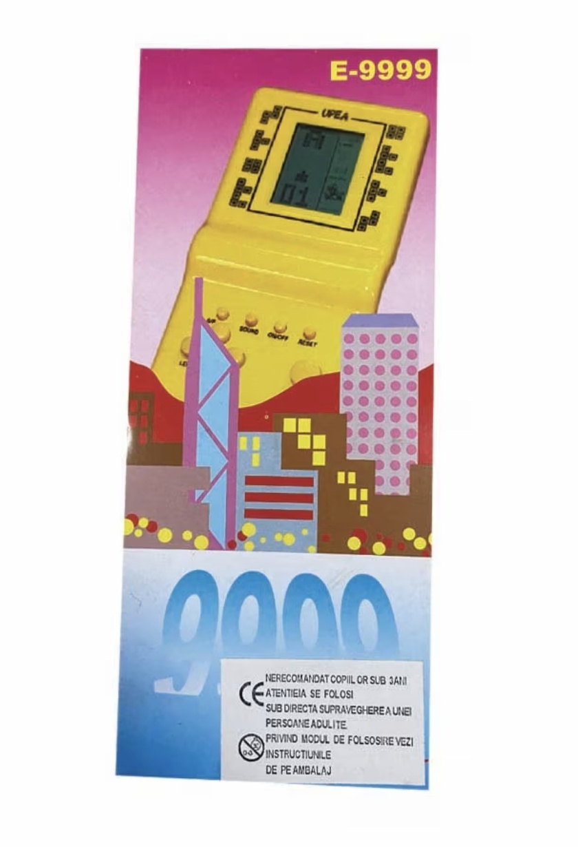 Joc Tetris Electric – Consola portabila cu ecran LCD, verde - 3 | YEO