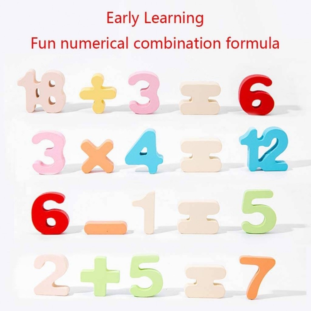 Joc tip Montessori 3 in 1, Fishing Beads, invata Cifrele si Matematica - 3 | YEO