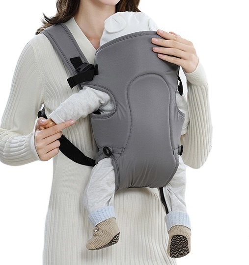 Marsupiu ergonomic pentru bebelusi, Full gri
