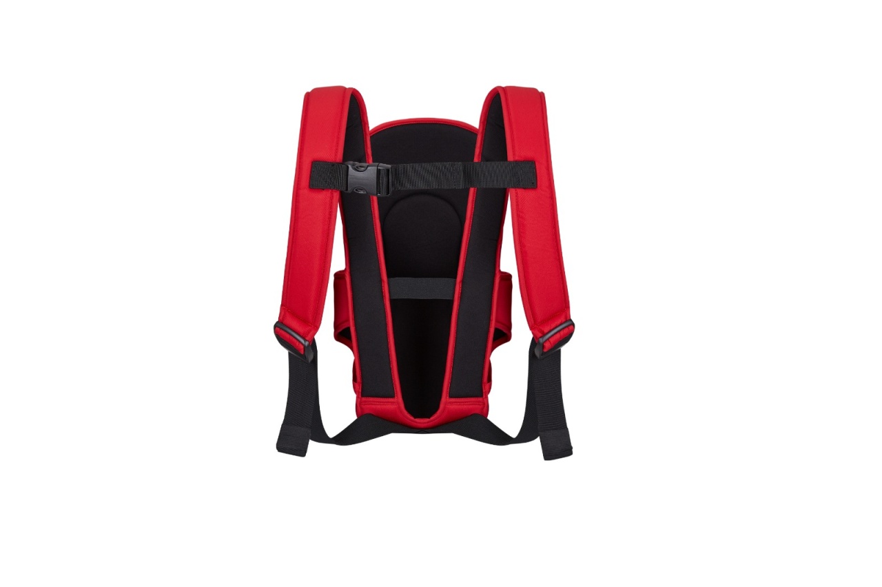 Marsupiu ergonomic pentru bebelusi, Full rosu - 4 | YEO