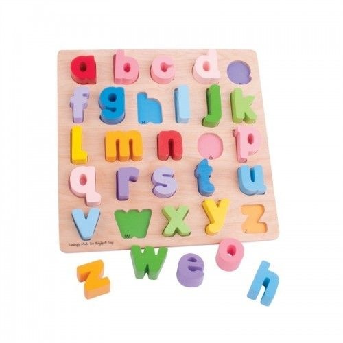 Puzzle Incastru Montessori Cu Litere Mici 3D - 3 | YEO