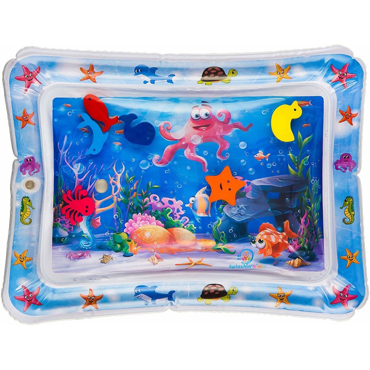 Saltea cu apa pentru bebelusi 70 x 50 cm - dinozauri - 4 | YEO