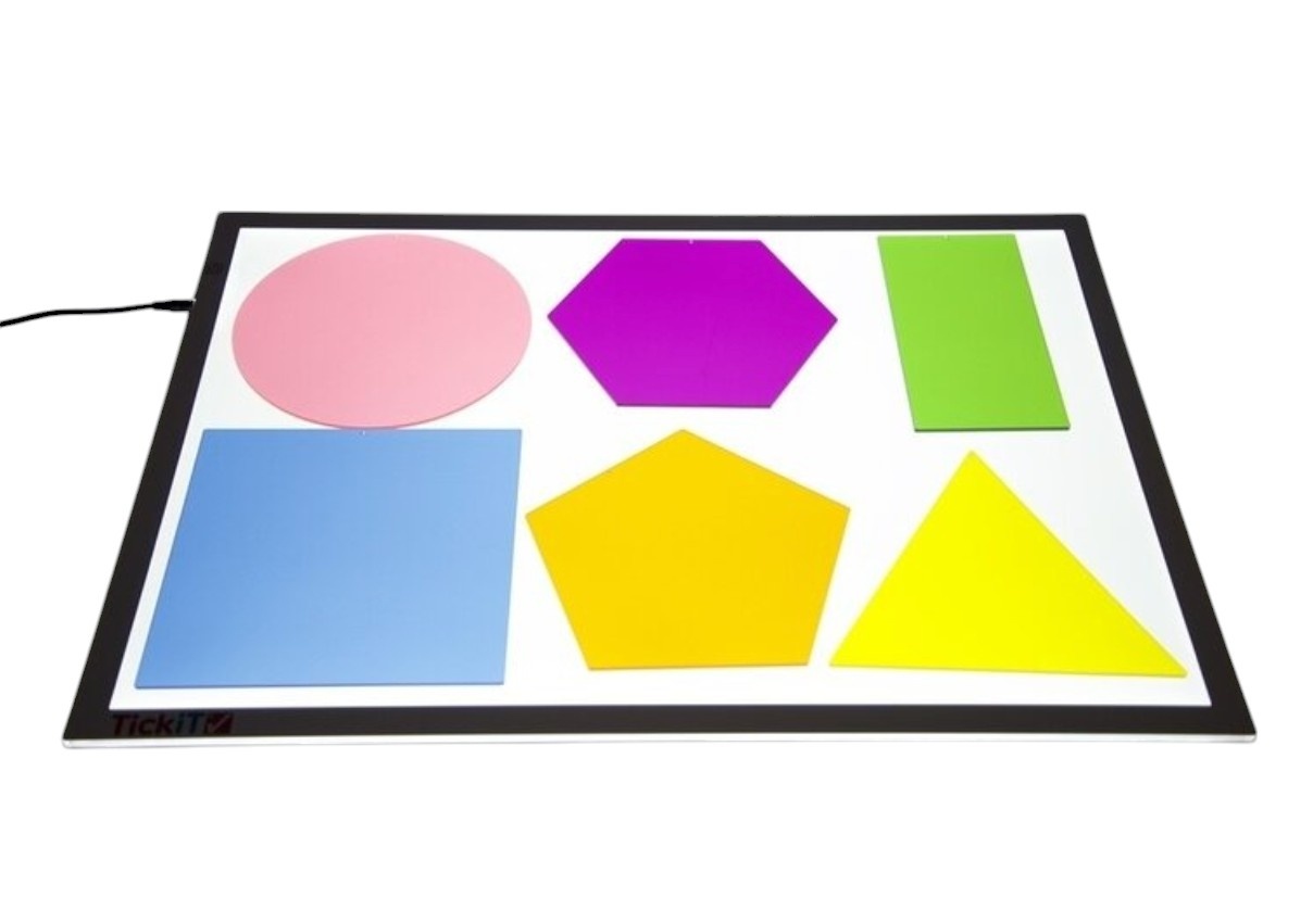 Set STEM 6 Forme Geometrice Mari Transparente – 10 cm - 2 | YEO