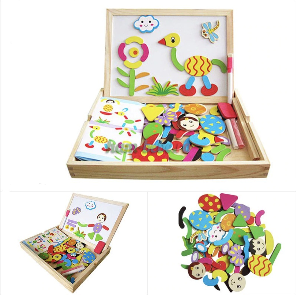 Tabla Din Lemn 3 In 1 Curtea Bunicii - 1 | YEO