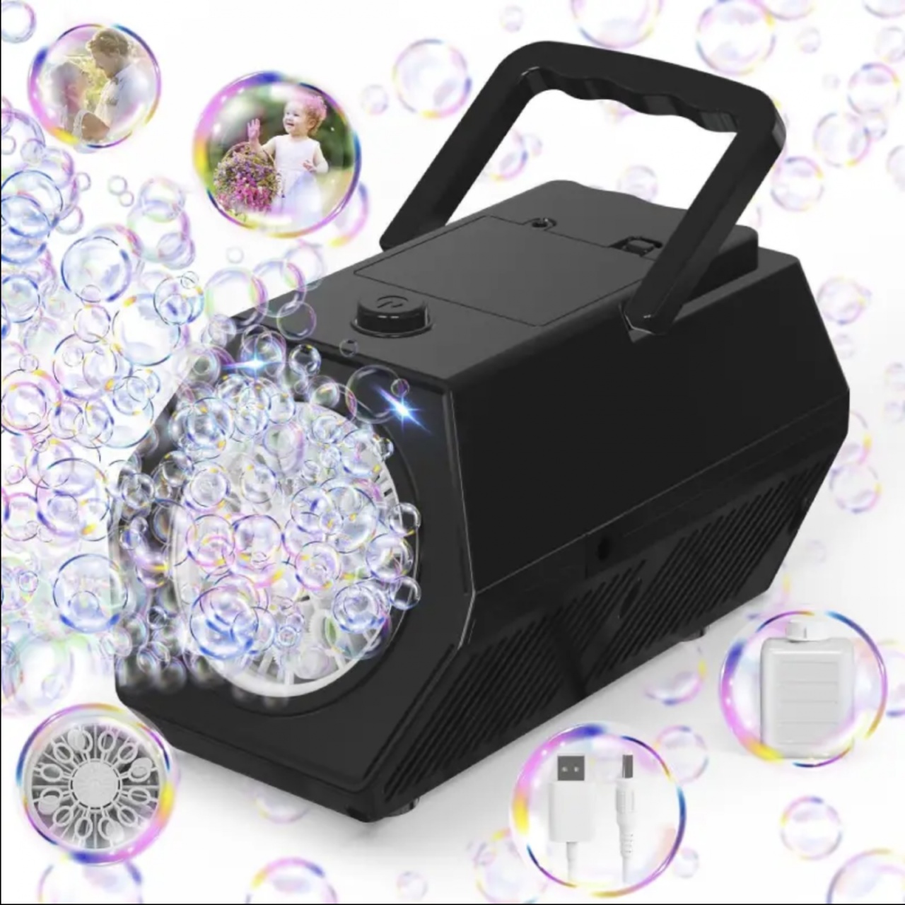 Aparat de baloane automat cu 20 orificii si lumini LED