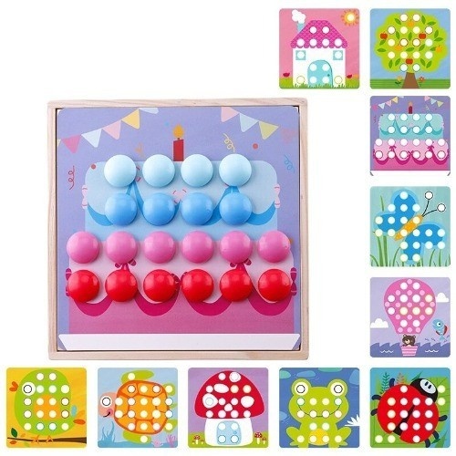 Creative Mosaic Genius Art Din Lemn cu 10 Planse - 1 | YEO