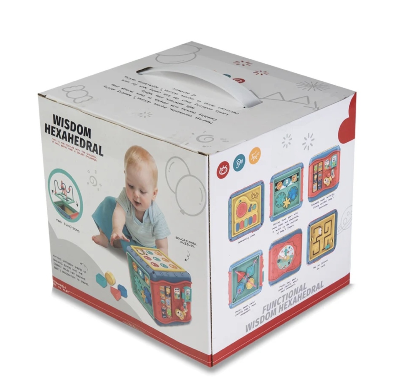 Cub Educativ Bebe cu 6 Activitati – Wisdom - 3 | YEO
