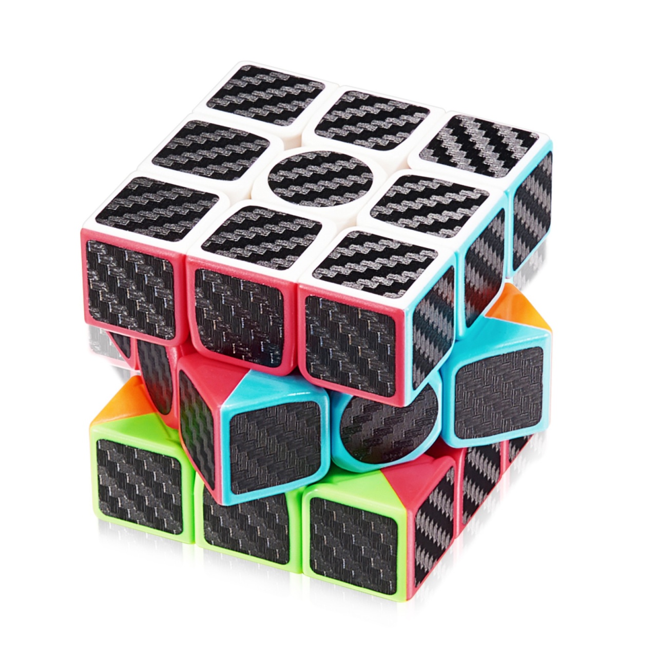 Cub mecanic 3x3x3 antistres, Carbon, Moyu, de viteza, Speedcube - 1 | YEO