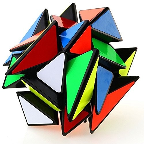 Cub mecanic Asimetric, 7 piese, 3x3x1, de viteza Speedcube - 1 | YEO