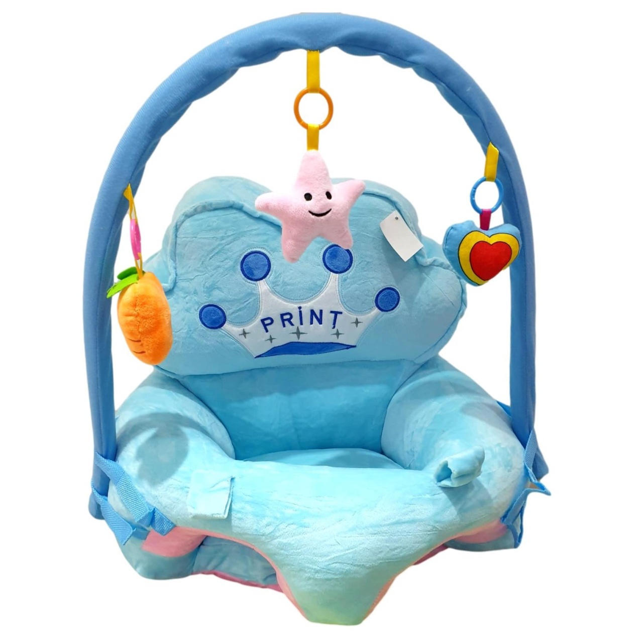 Fotoliu bebe cu spatar si arcada - Printul bleu, din plus - 2 | YEO
