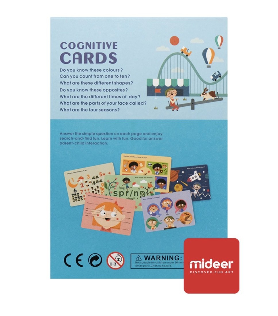 Joc educativ Cardurile Cognitive pe baza cunostintelor - 3 | YEO