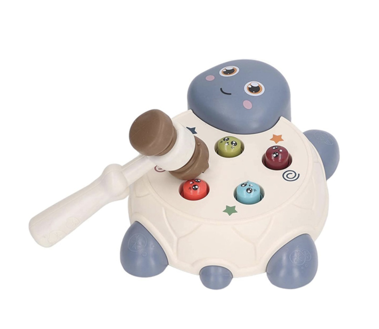 Joc interactiv de motricitate Whack-a-mole – Testoasa bleu - 3 | YEO