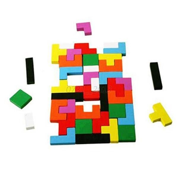 Joc Tetris Din Lemn - 4 | YEO