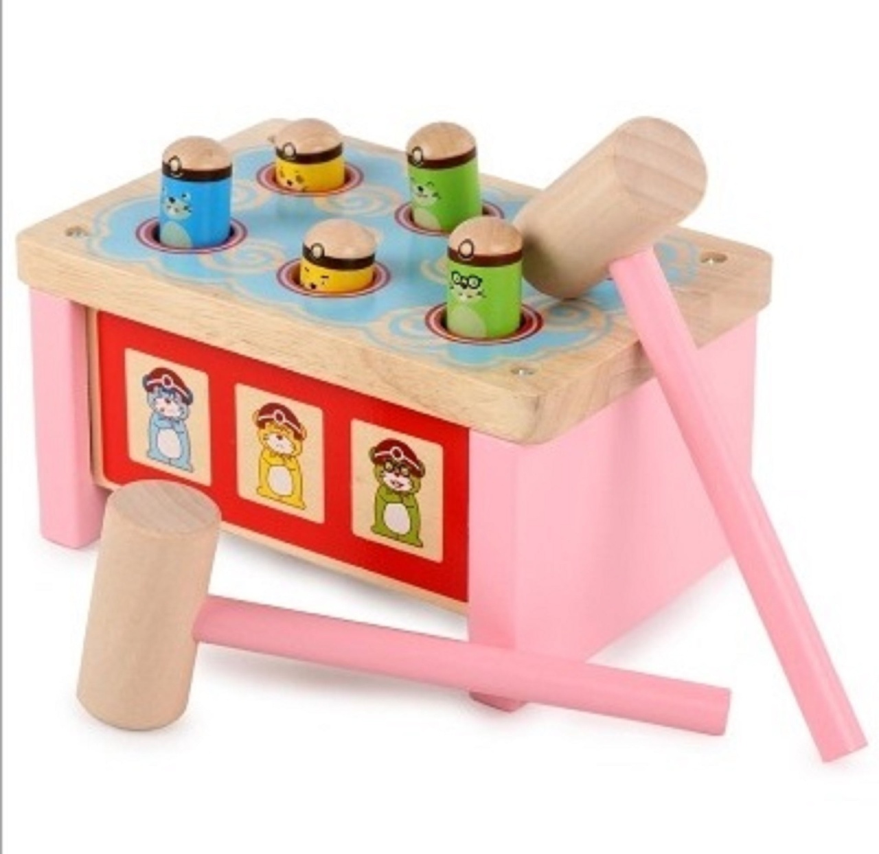 Jucarie Montessori Prinde Cartita 3D cu Sistem de Parghii, Invata Emotiile si Culorile - 2 | YEO