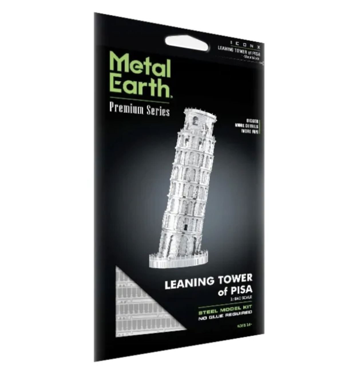 Macheta 3D Metal Turnul din Pisa, scara 1:3400 - 2 | YEO