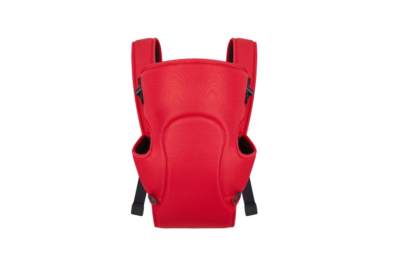 Marsupiu ergonomic pentru bebelusi, Full rosu - 3 | YEO