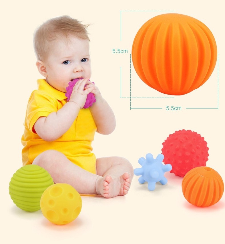 Set 6 mingi senzoriale pentru baita - 2 | YEO