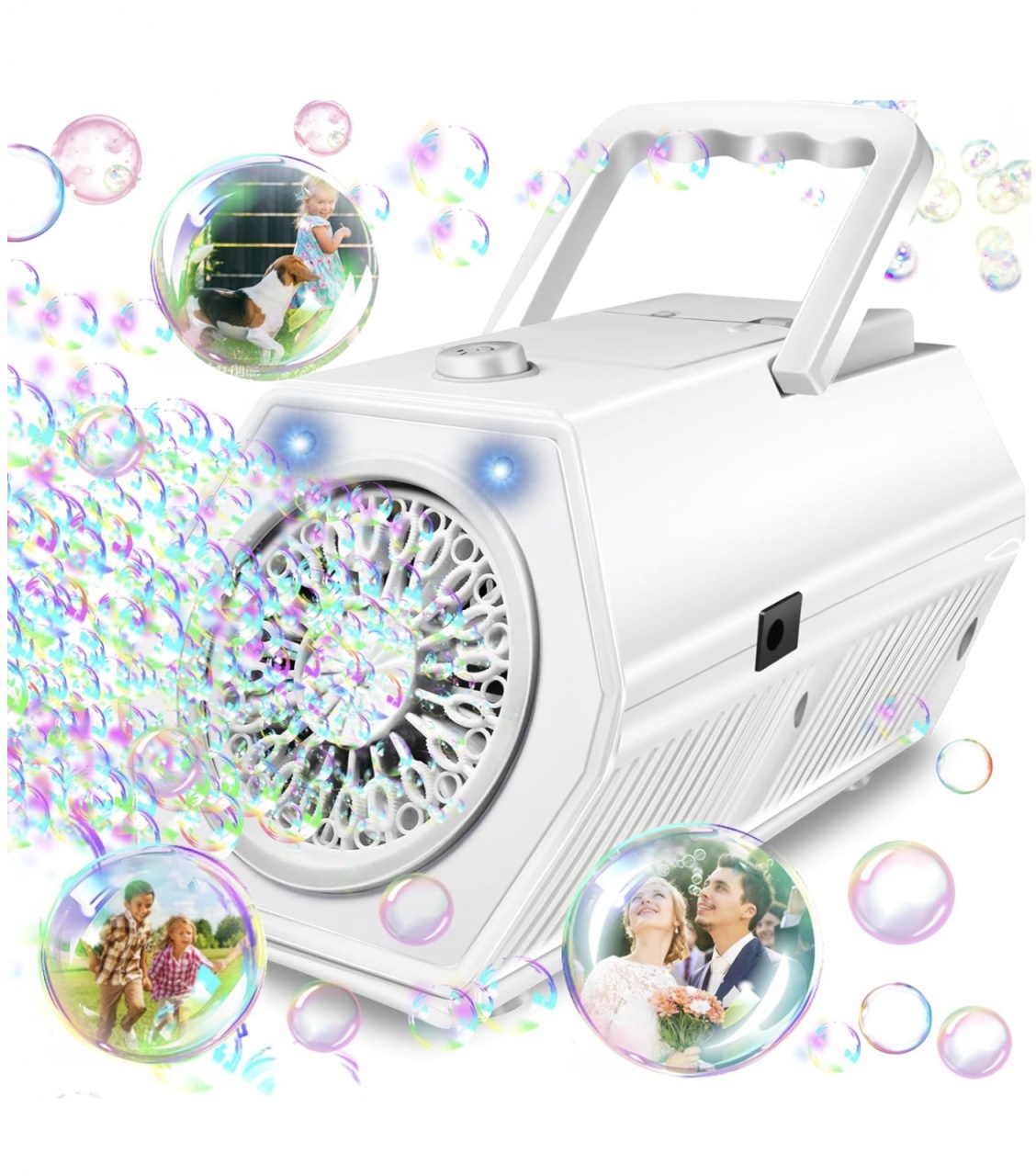Aparat de baloane automat cu 20 orificii si lumini LED - 1 | YEO