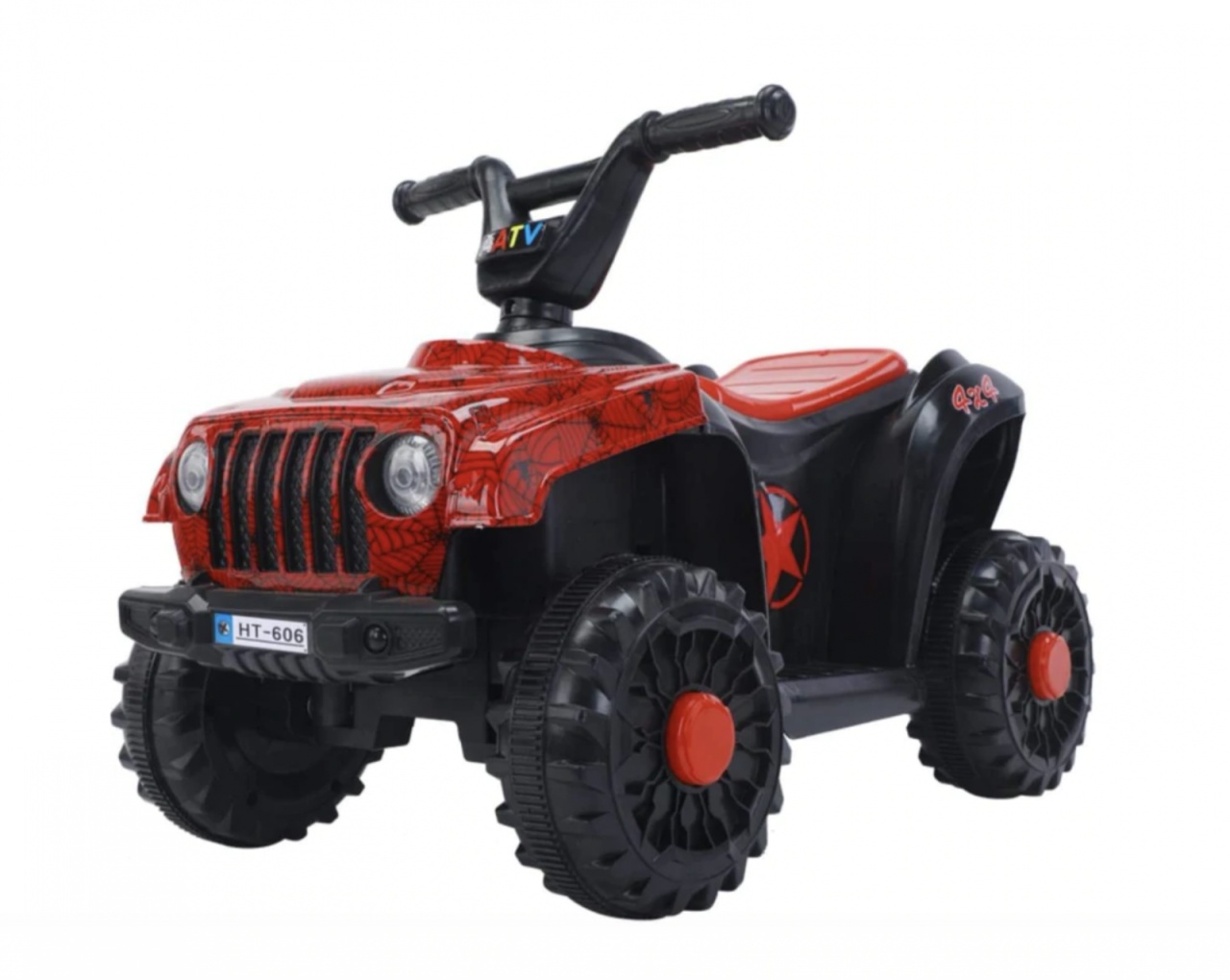 ATV electric pentru copii, 6V, 1 motor, 4188, rosu Krista