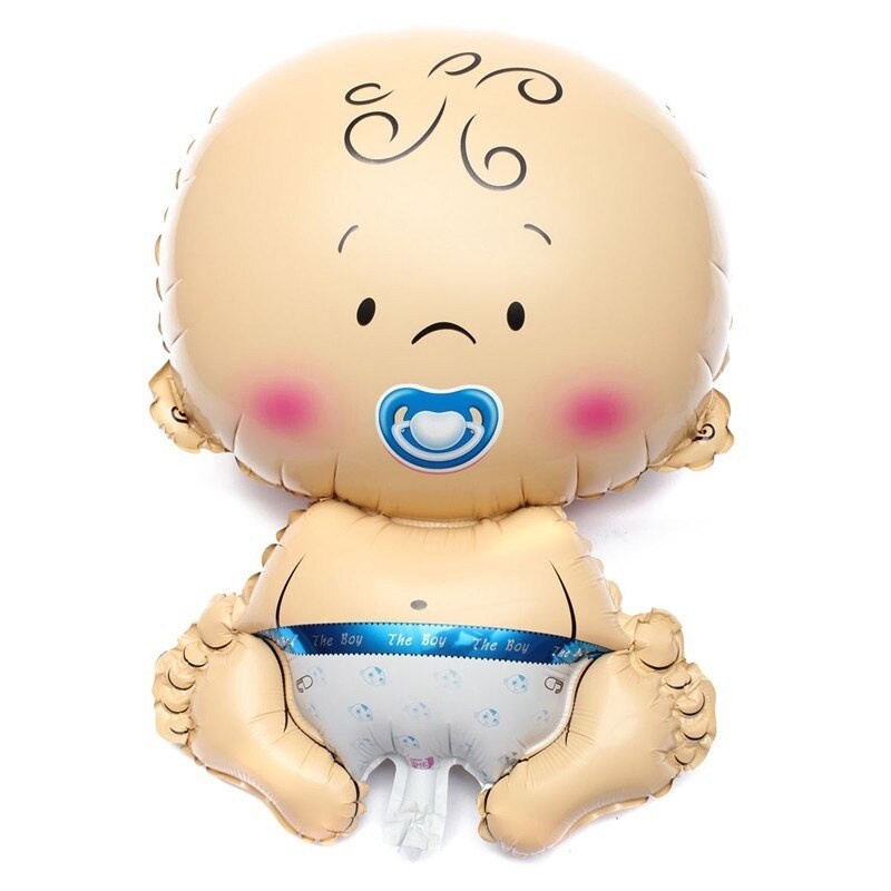 Balon din folie pentru petrecere Bebe baietel 70 cm